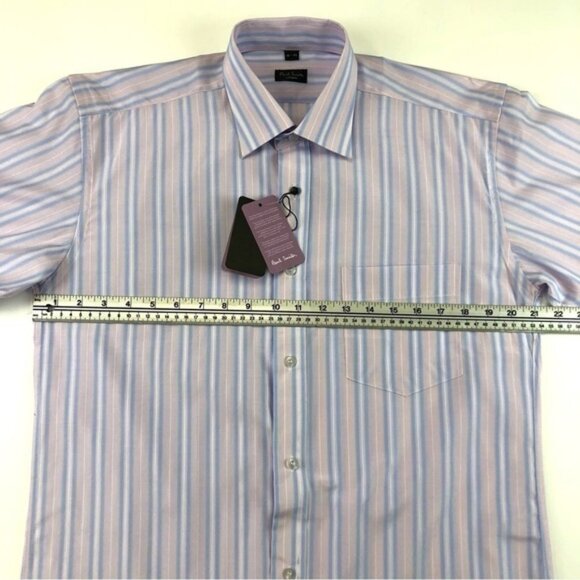 PAUL Smith striped shirt NEW with tags Size 16 - Picture 6 of 12